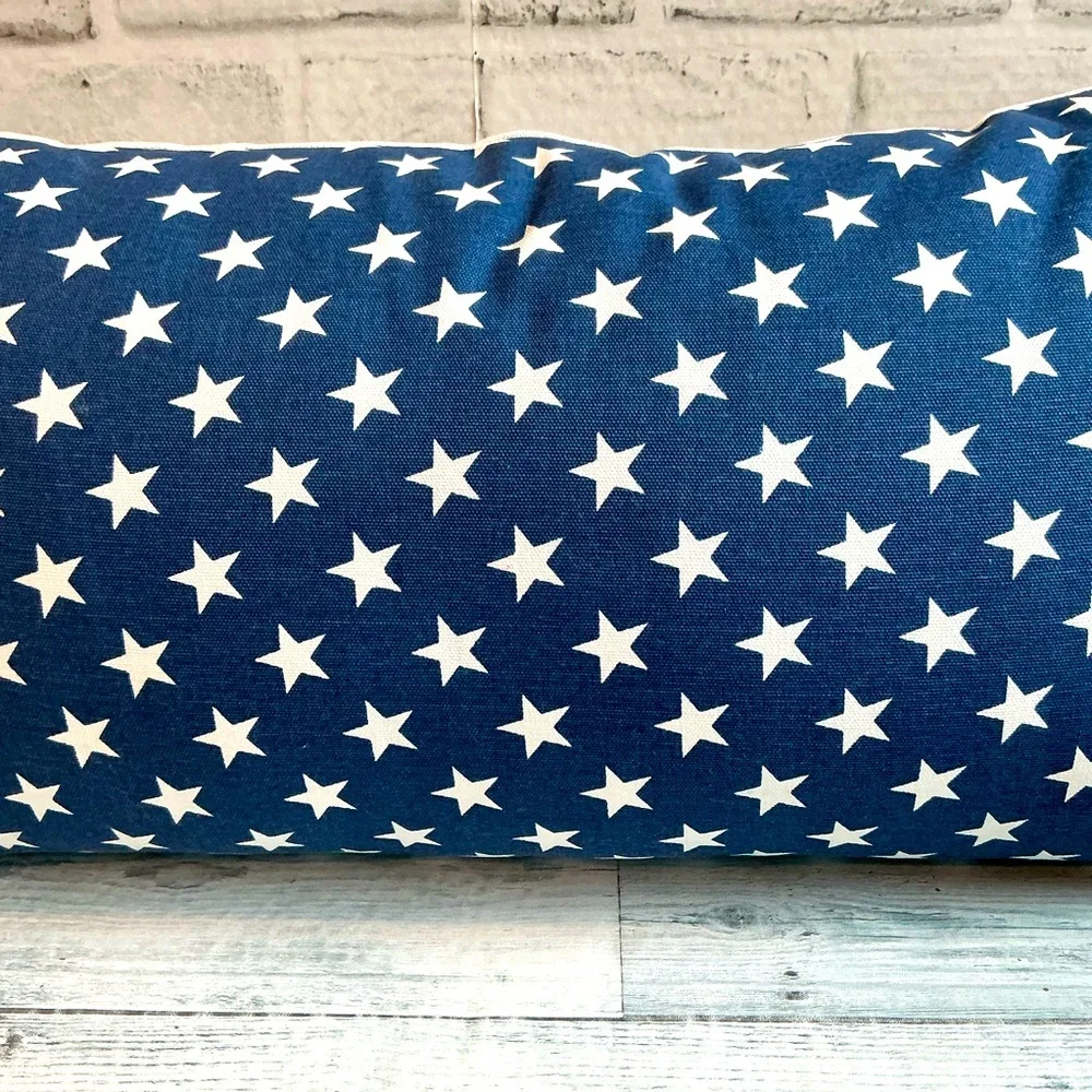 Isaac Mizrahi 14x26 Patriotic Printed Dachshund Pillow With Beads - Picture 5 of 7